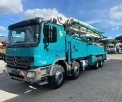 Mercedes Benz Putzmeister pompă beton