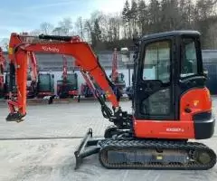 Kubota KX037-4 midiexcavator / 2020