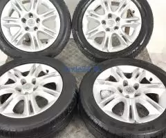 Janta Aliaj Set R16,5x110,Anvelope Vara,Anvelope Uzate Opel CORSA D 2006 - 2014 Motorina