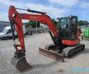 Kubota U48-4 midi / 2015 / 3600 ore de lucru / Cupalre rapidă / Leasing de la 20%