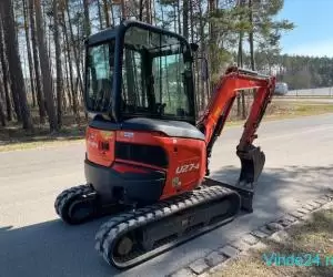 Kubota U27-4 / 2016 / 2200 ore de lucru / Cuplă rapidă / Leasing de la 20%