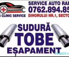 Service Tobe , Service Sudura esapament , Service Mecanica