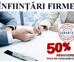 Infiintari firme societati comerciale