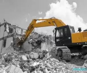 Demolari constructii diverse: case, blocuri, hale etc.-jud.CT