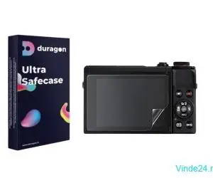 Folie Duragon, pentru Sony A6600, protectie ecran, silicon antisoc, kit inclus