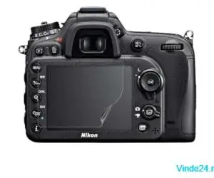 Folie silicon pentru Nikon D300S, protectie ecran, antisoc