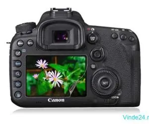 Folie silicon pentru Canon EOS R5, protectie ecran, antisoc