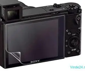 Folie silicon pentru Sony RX100 III, protectie ecran, antishock