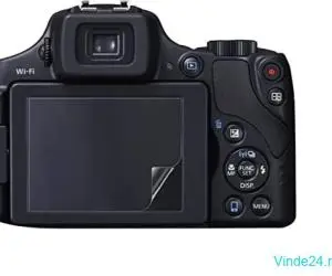 Folie silicon pentru Canon PowerShot SX60 HS, protectie ecran, antishock