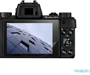 Folie silicon pentru Canon PowerShot G5 X, protectie ecran, antishock