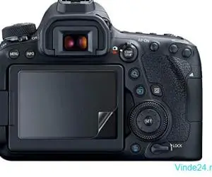 Folie silicon pentru Canon EOS 6D Mark II, protectie ecran, antisoc
