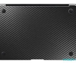 Folie Skin pentru Asus ROG Zephyrus S15 GX502L, carbon negru, spate