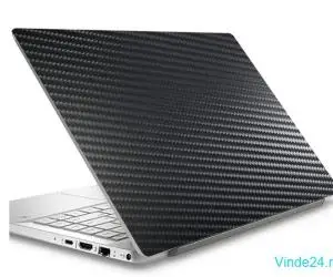 Folie Skin pentru Asus Zenbook 14X OLED ( UX5400), carbon negru, capac