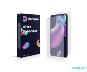 Set folie silicon Duragon, compatibila cu Realme 12 Pro+, protectie fata si spate, Antisoc Premium