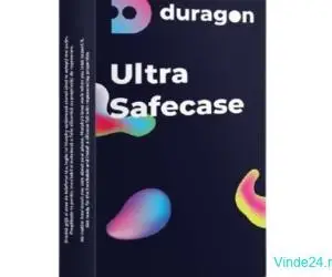 Folie silicon Duragon, compatibila cu Tecno Phantom V Flip, antibacterian, protectie fata