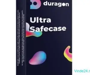 Set folie silicon Duragon, compatibila cu Samsung Galaxy A25, antibacterian, protectie fata si spate