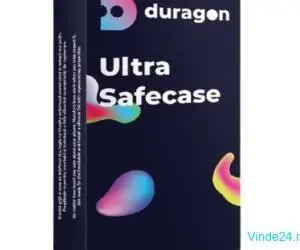Set folie silicon Duragon, compatibila cu Tecno Pop 8, antibacterian, protectie fata si spate