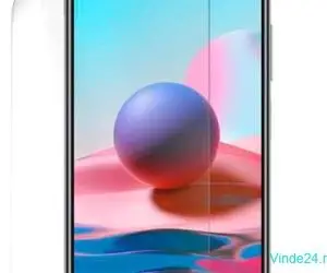 Set folii de protectie, pentru Xiaomi Redmi Note 10 Pro, fata si spate, transparenta, din silicon