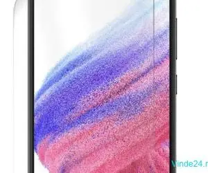 Set folii de protectie, pentru Samsung Galaxy A53 5G, fata si spate, transparenta, din silicon