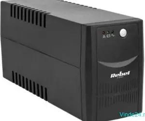 UPS Micropower 600 (600va/360w) Baterie 12V/7 Ah - Rebel KOM0551