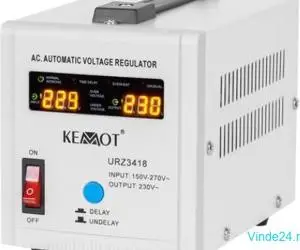 Stabilizator tensiune 500VA Ecran LCD - KEMOT URZ3418