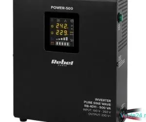 UPS Centrale Termice Sinus Pur 500VA/300W 12V - REBEL RB-4011