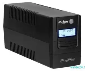 UPS Offline Nanopower Plus 1000 (1000VA/600W) USB RJ45 - Rebel RB-4025