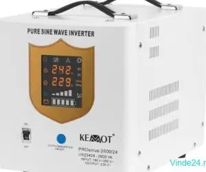 UPS Centrale Sinus Pur 2600VA/1800W 24V - KEMOT URZ3429