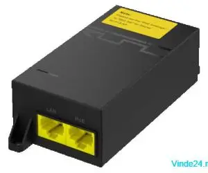 Injector 1 port PoE, 52V, 31.2W - Ruijie RG-POE-AT30