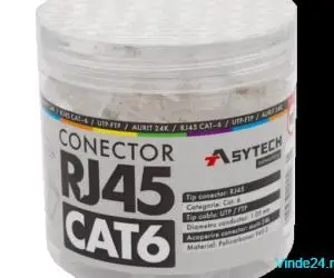 Mufa RJ-45 UTP Cat.6 (100 buc) RJ45-CAT6-JAR