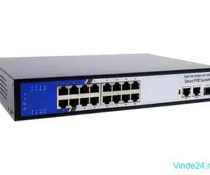 Switch PoE 16x10/100/1000, 2x10/100/1000, 1xSFP 260W - BestNPS NPS1602G1SFPN