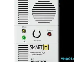 Detector de gaz metan SMART [m] /12-24V - PRIMATECH 1MSMART124DA