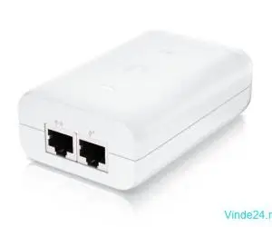 Injector PoE 2 porturi 802.3at Ubiquiti - U-POE-AT