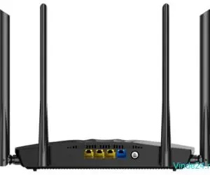 Router WiFi 6, DualBand 2.4Ghz/5GHz 300+1201Mbps, 4x6dBi, 4 porturi Gigabit - TENDA TND-TX2