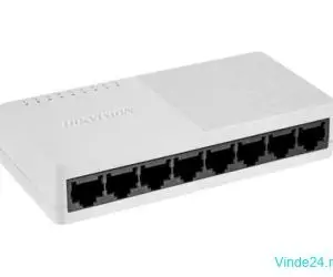 Switch 8 porturi 10/100/1000 Mbps RJ45 Hikvision - DS-3E0508D-O