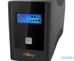 UPS Cadu 650, 600VA/360W Ecran LCD NJOY UPCMTLS665TCAAZ01B