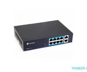 Switch MILESIGHT Technology 8 porturi PoE - MS-S0208-EL