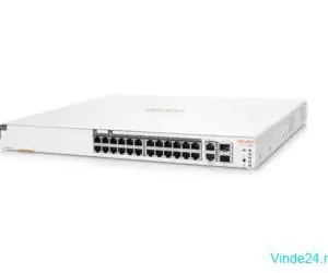 Switch 24 porturi Gigabit 20p Class4 4p Class6 PoE Aruba Networks JL807A24