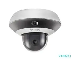 Camera supraveghere IP 2MP Mini PTZ si Lentila 2mm  IR 10m Card PoE - HikVision DS-2PT3122IZ-DE3