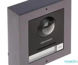 Videointerfon exterior modular IPF, 2 MP, IR, 2000 utilizatori, PoE,  Hikvision DS-KD8003-IME1B/S