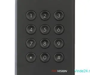 Cititor de proximitate MIFARE 13.56 MHz cu tastatura integrata -HIKVISION DS-K1108AMK