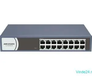 Switch 16 porturi 10/100 Mbps, RJ45 - HIKVISION DS-3E0116R-O