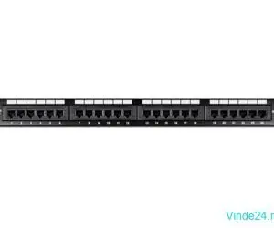 Patch Panel 24 porturi RJ45 UTP 19', Cat5/5e - TRENDnet TC-P24C5E