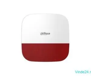 Sirena Dahua ARA13-W2(868) (Red) Sirena wireless cu flash exterior, 110 dB, 868 MHz, RF 1200 m