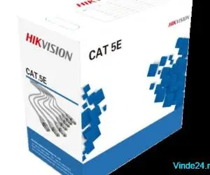 Cablu UTP cat5e 0.45mm, cupru integral, cutie 305 metri - HIKVISION DS-1LN5E-EE