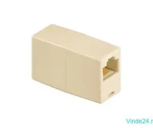 Conector-Mufa retea UTP RJ45 (Mama)-UTP RJ45 (Mama) CAT 5 -Adaptor prelungire cabluri Patch Cord