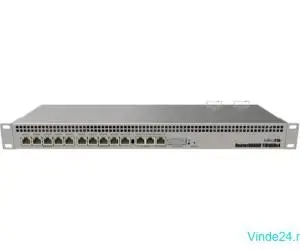 Router 13 x Gigabit, RouterOS L6, 1U, Dual PSU - MikroTik RB1100x4