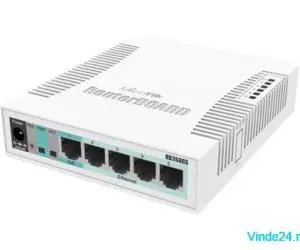 Cloud Smart Switch, 5 x Gigabit, 1 x SFP - Mikrotik CSS106-5G-1S