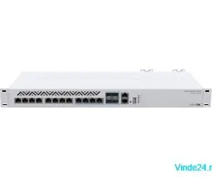 Cloud Router Switch, 8 x 10G Ethernet, 4 x 10G combo RJ45/SFP+,  - Mikrotik CRS312-4C+8XG-RM