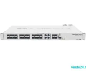 Cloud Router Switch 20 x SFP, 4 x SFP+, 4 x Combo (Gigabit sau SFP) - Mikrotik CRS328-4C-20S-4S+RM